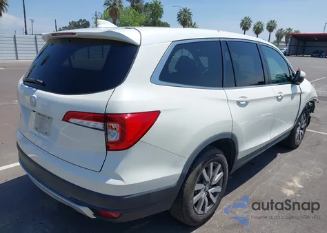 2019 Honda Pilot Ex-L z USA, uszkodzony, nr VIN 5FNYF5H54KB018519